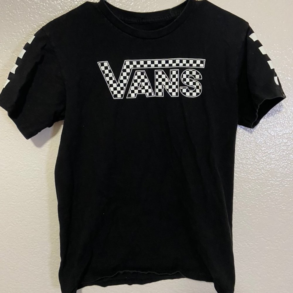 Vans checkered t-shirt